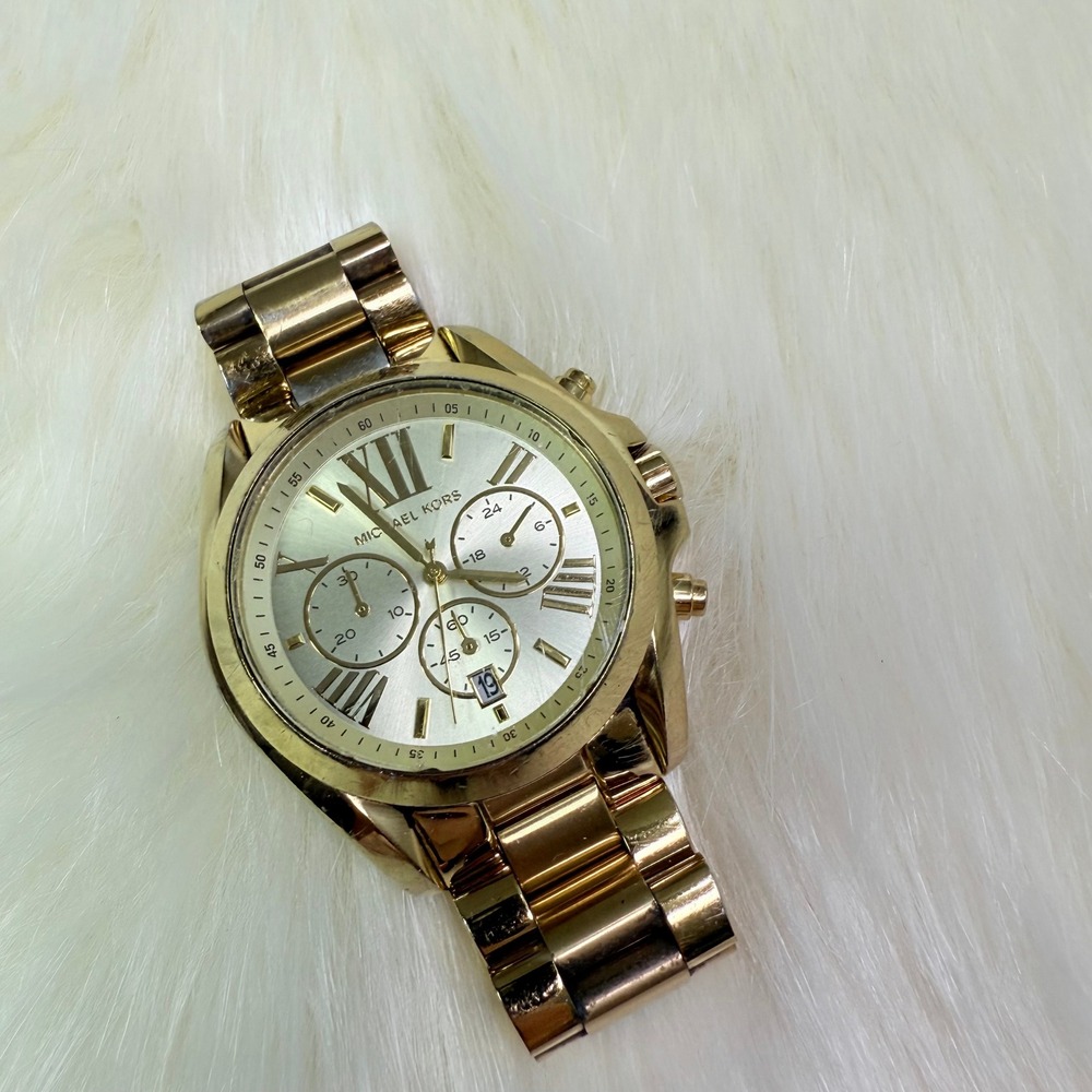 Michael Kors | "Bradshaw" Gold Tone Stainless Steel Men's Watch MK5605